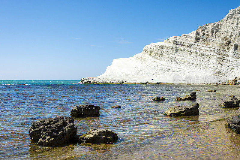 Scala dei Turchi“土耳其阶梯”岩石